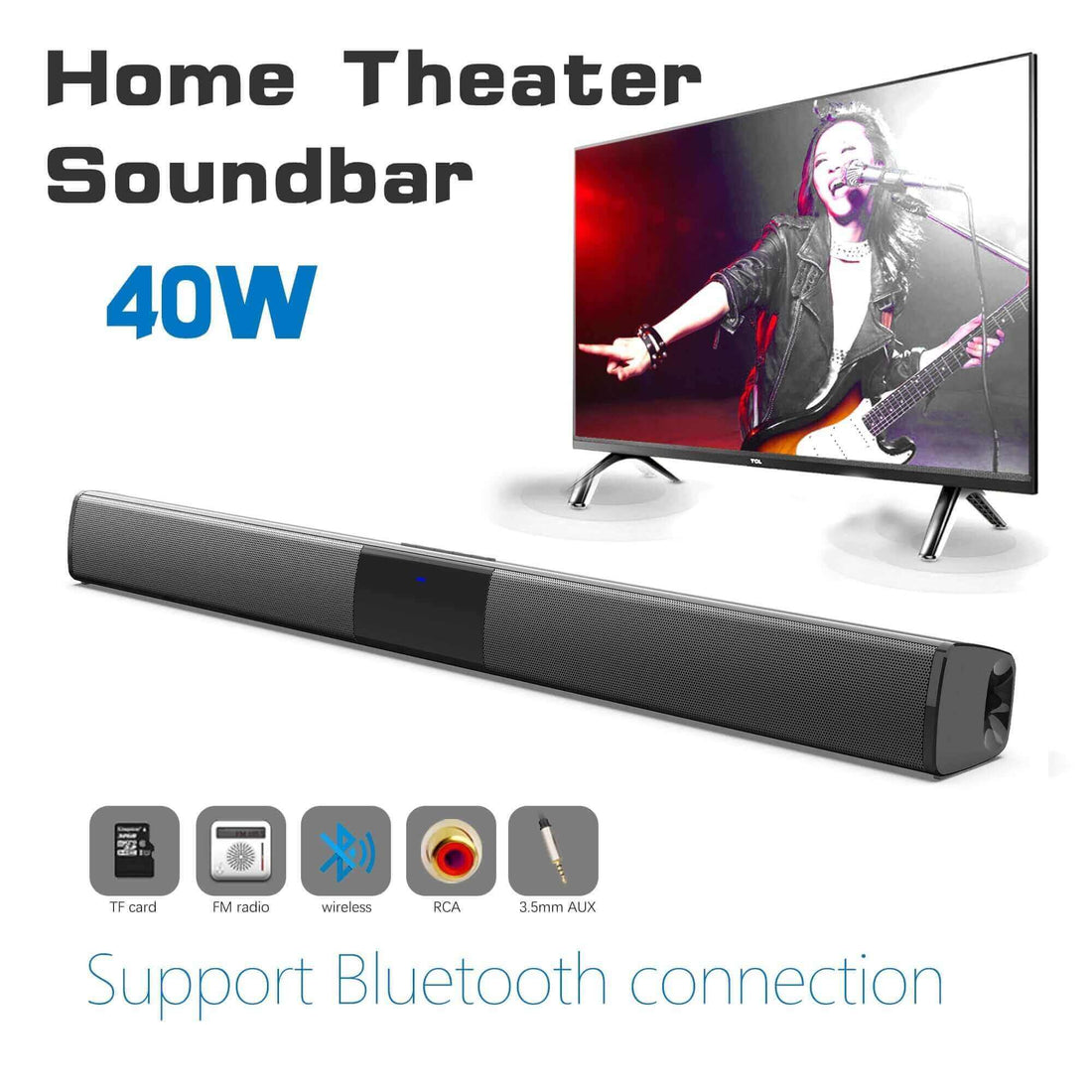 Elevate Your Entertainment with the Ultimate Wireless Home Theater Sound Bar - MalonesSpecialtyStore.com