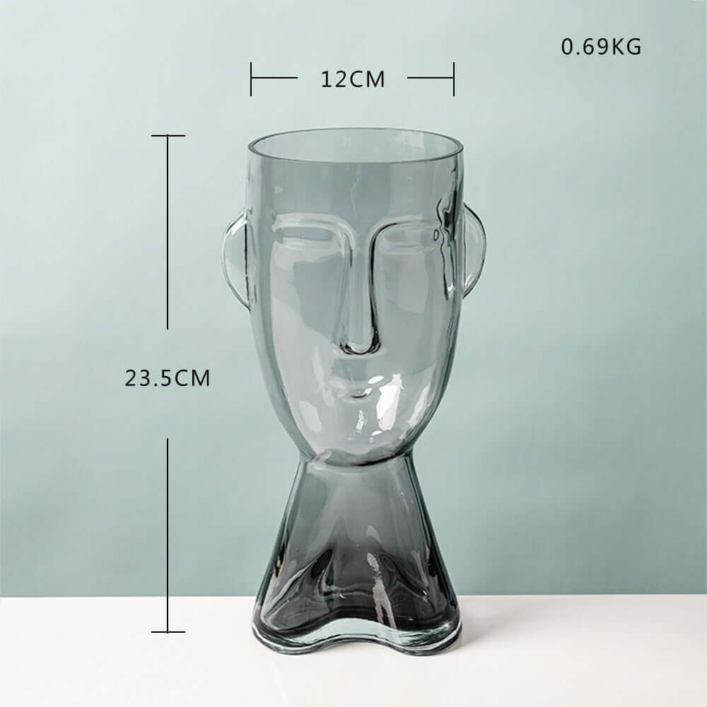 Art inspired vase for a great price at Malones Specialty Store. Abstract Vase | Glass Face. Real deals