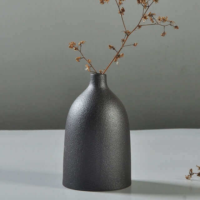 STYLE 9 Black Glaze Vase