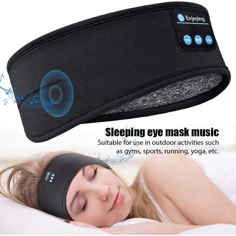 sleep better,Bluetooth Headphones Soft Elastic Eye Mask