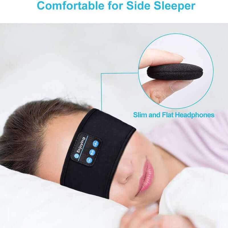 sleep like a baby,Bluetooth Headphones Soft Elastic Eye Mask