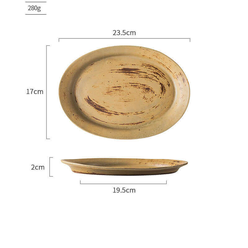 For Everday use or decoration these Rustic Ceramic Plates are ideal