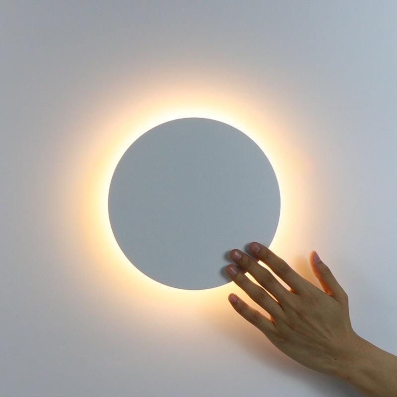 Touch activated Circular Wall Light - MalonesSpecialtyStore.com