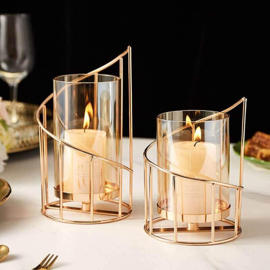 Golden Candle Holder,  shipped for free at Malonesspecialtystore.com 
