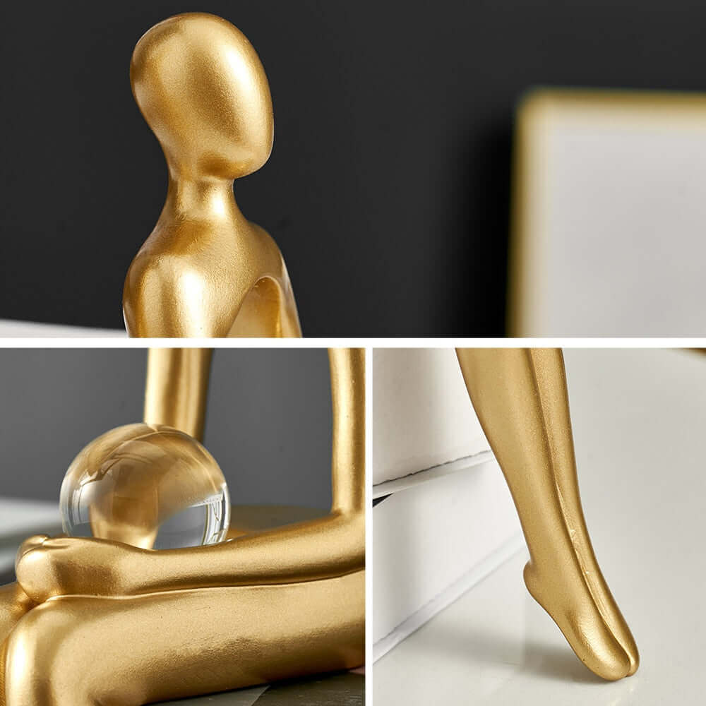 great detail on the golden figurines