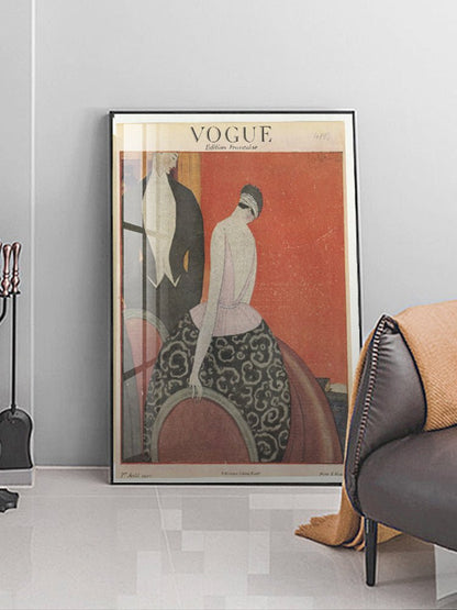 In Vogue: Oil-Painted Canvas - Choose Your Style.