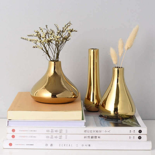 3 beautiful styles to choose from on the Gold Vase Home Accent at Malones 