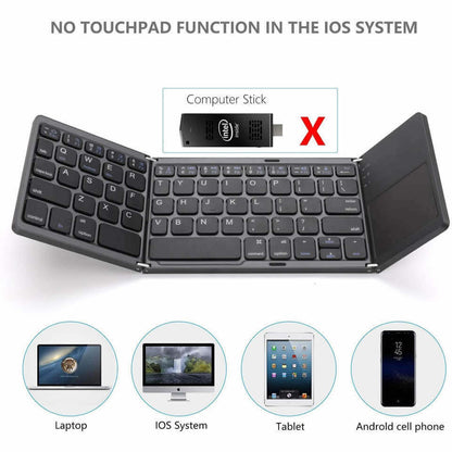 wireless touchpad keyboard