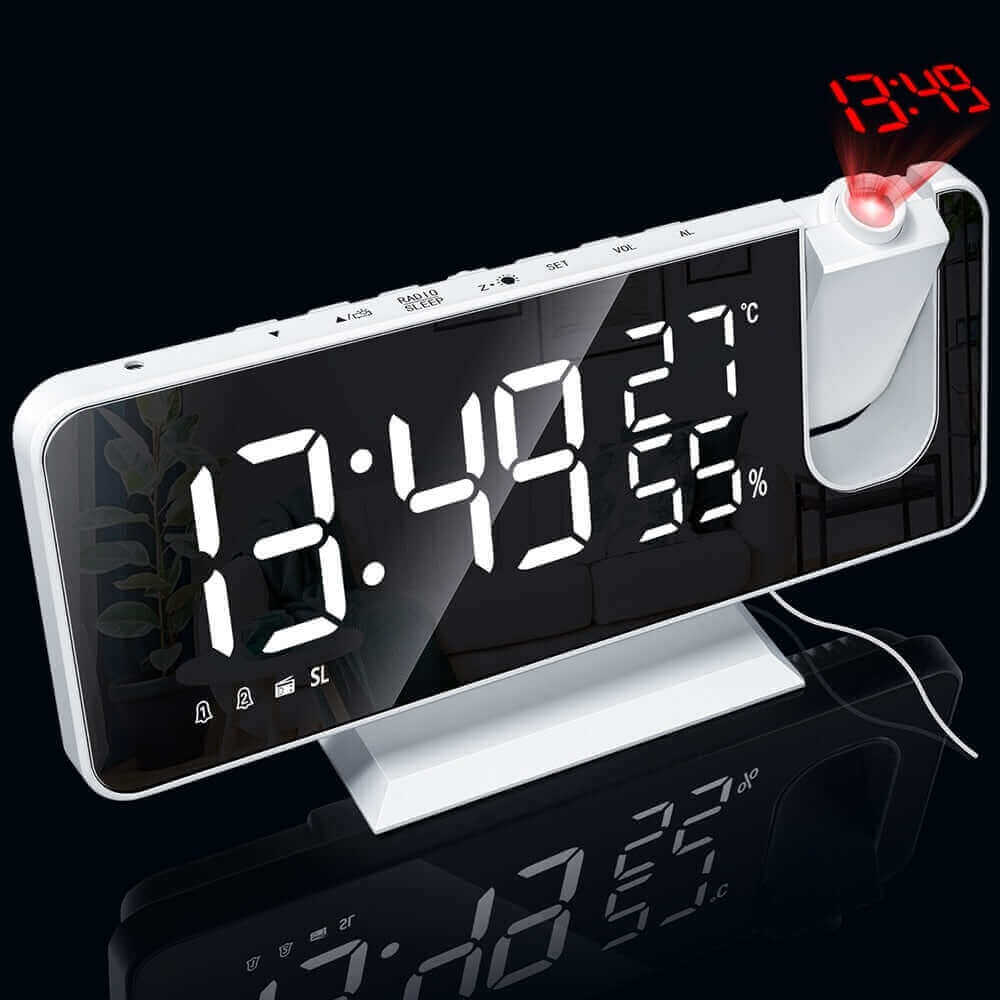 Digital alarm clock at Malones Specialty Store