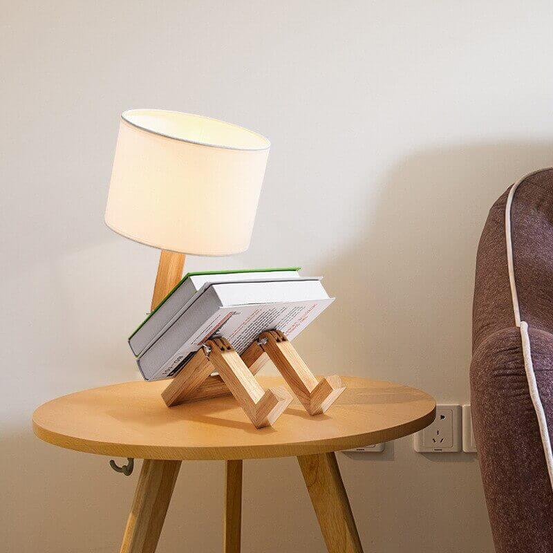 Robot Shaped Table Lamp deal at Malones Specialty Store LLC