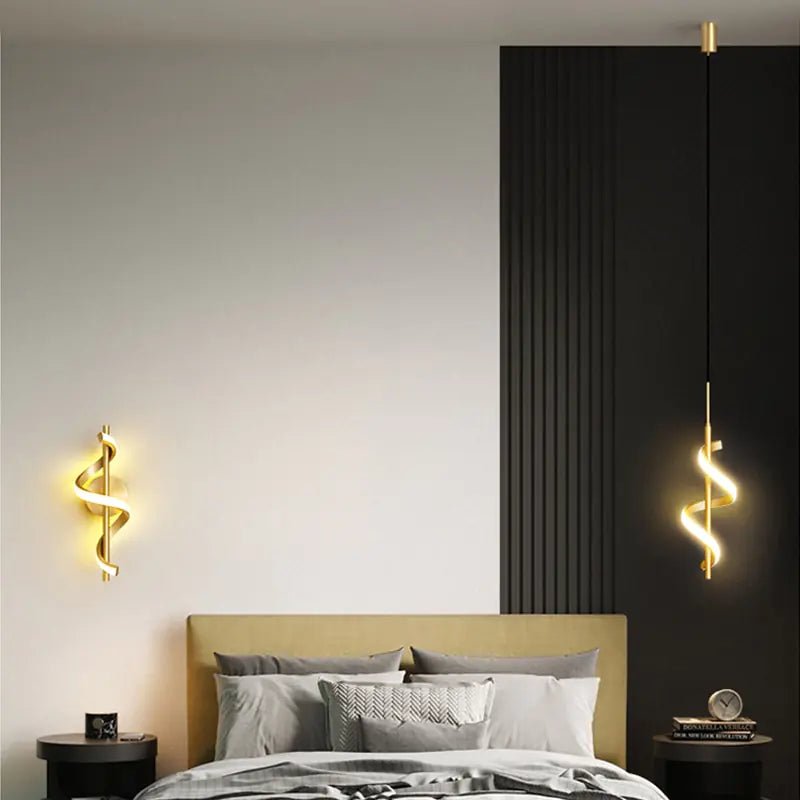 Spiral Pendant Lighting | Industrial Pendant Light