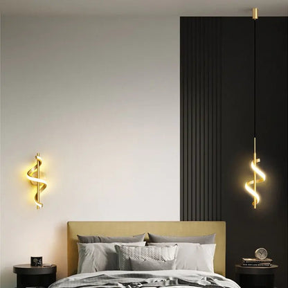 Spiral Pendant Lighting | Industrial Pendant Light