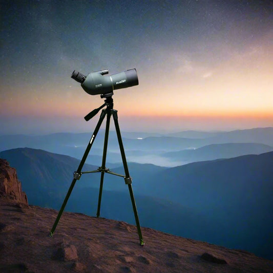 SVBONY SV28 Plus Spotting Scope | View Second Moon