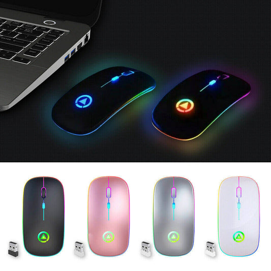 Get the Wireless USB Rechargeable Mouse at Malones Specialty Store LLC at a great price
