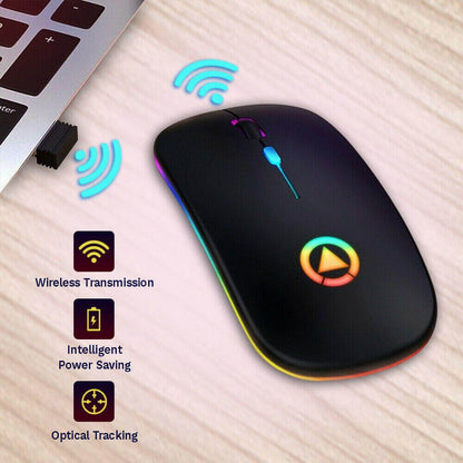 what color will you choose on the high quality Wireless USB Rechargeable Mouse