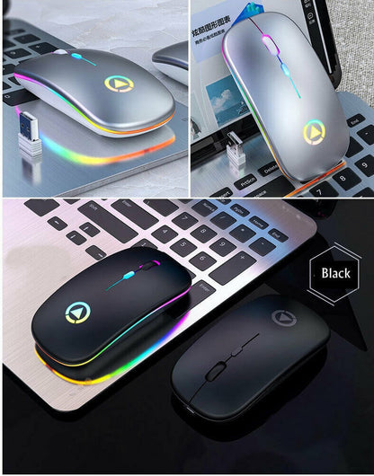 grab a keyboard to go with your new Wireless USB Rechargeable Mouse