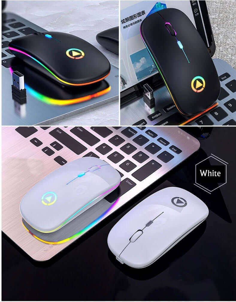 Malones has Wireless USB Rechargeable Mouse 