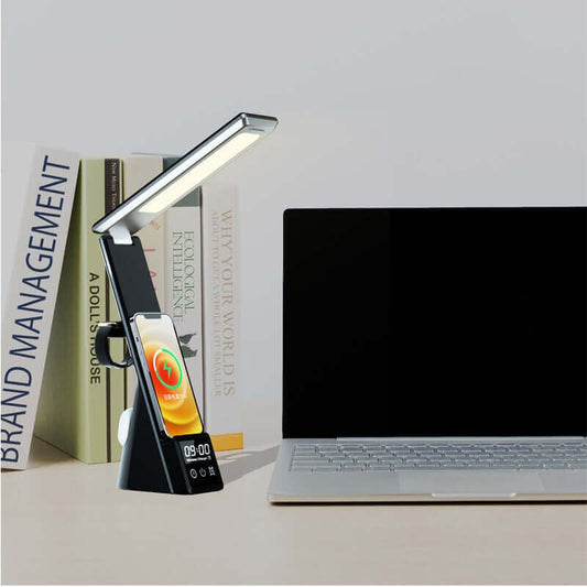 LED Desk Lamp for office space, Wireless Charger at Malonesspecialtystore.com 